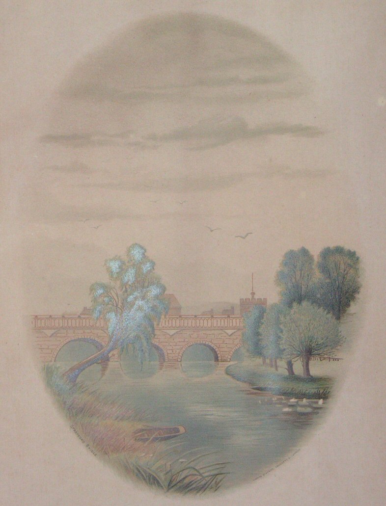 Chromo-lithograph - Stratford Bridge